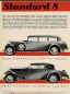 Preview: Adler Standard 8 Gropius Limousine Modellprogramm 1934  "Adler baut" Automobilprospekt (7012)